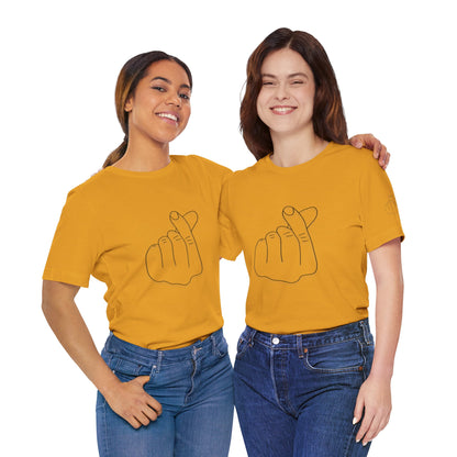 Minimalist Hand Sign Unisex Tee | Casual Everyday Wear | Perfect for Gift Givers