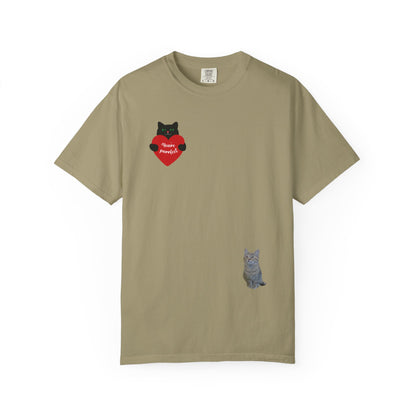 Cat Lover Unisex T-Shirt, Cute Cat Tee, Gift for Cat Owners, Animal Lover Shirt, Birthday Gift, Casual Comfort Tee, Pet Theme - TRV