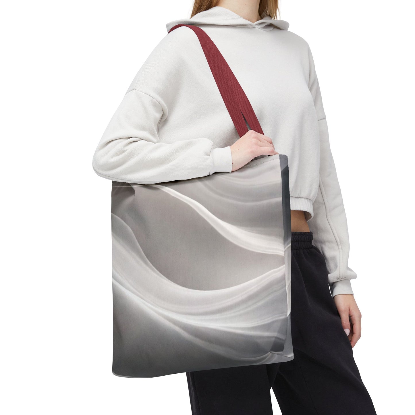 Soft Marble Wave Tote