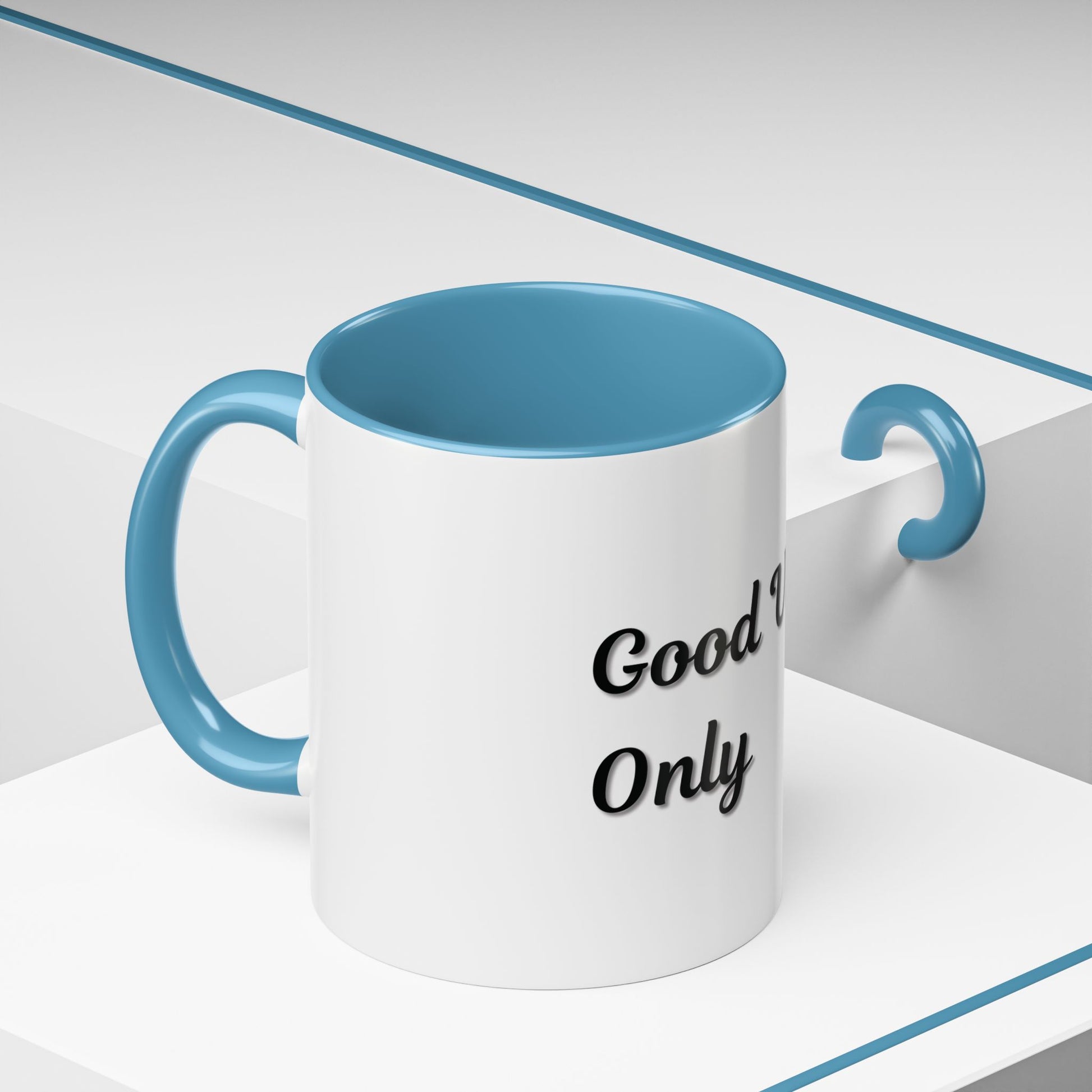 Good Vibes Only Coffee Mug - 11 & 15oz Accent Mug for Positive Energy - TRV