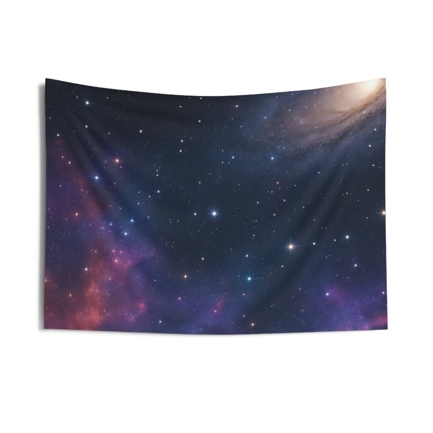 Galaxy Nebula Wall Tapestry — Starry Space Bedroom Decor