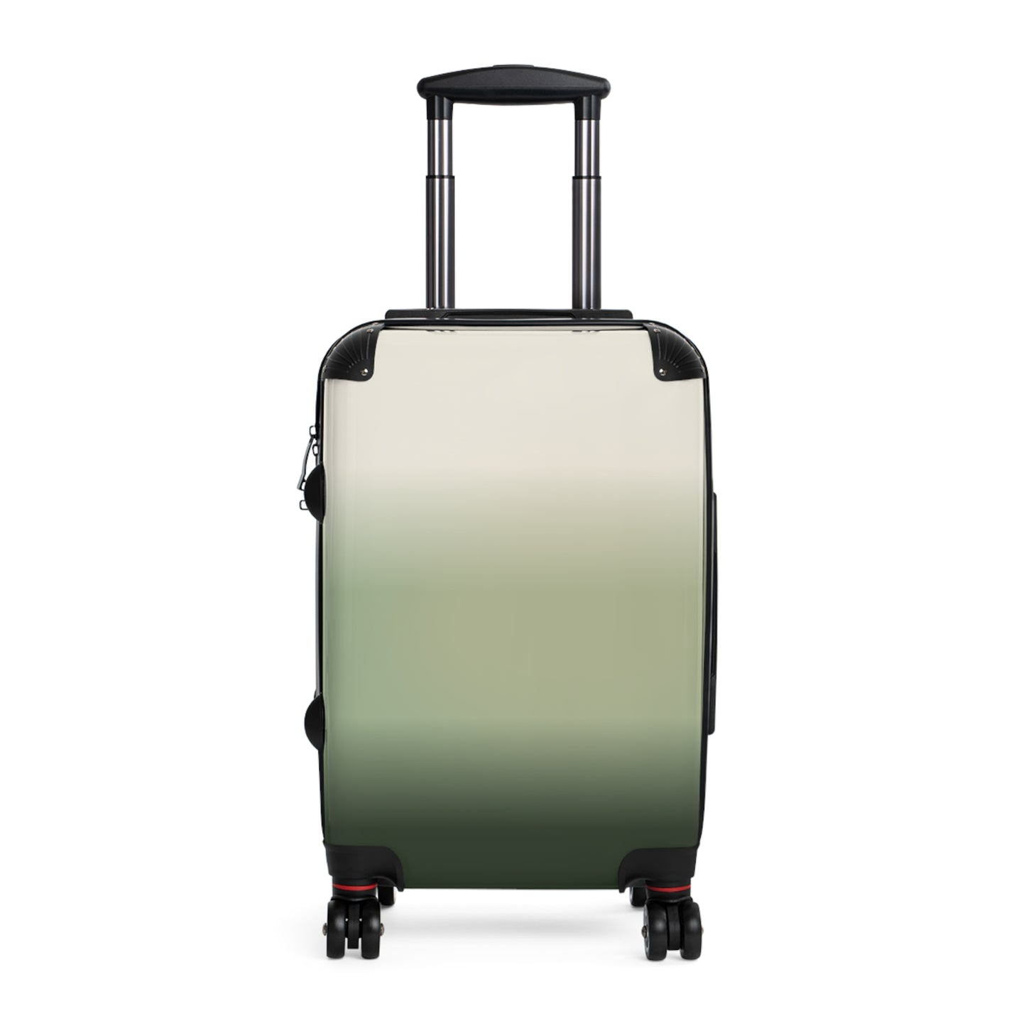 Gradient Green Carry-On Suitcase — Ombre Travel Luggage