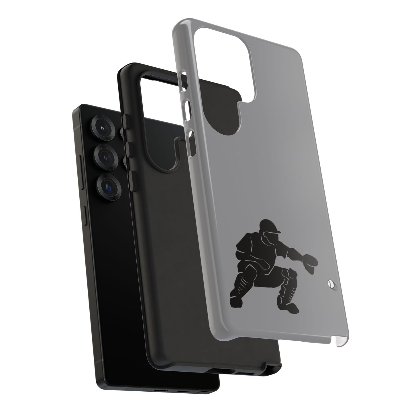 Baseball Catcher Phone Case - Tough Cases, Sports Phone Cover, Great for Athletes, Perfect Gift for Baseball Lovers, Unique Cell Phone Design - TRV