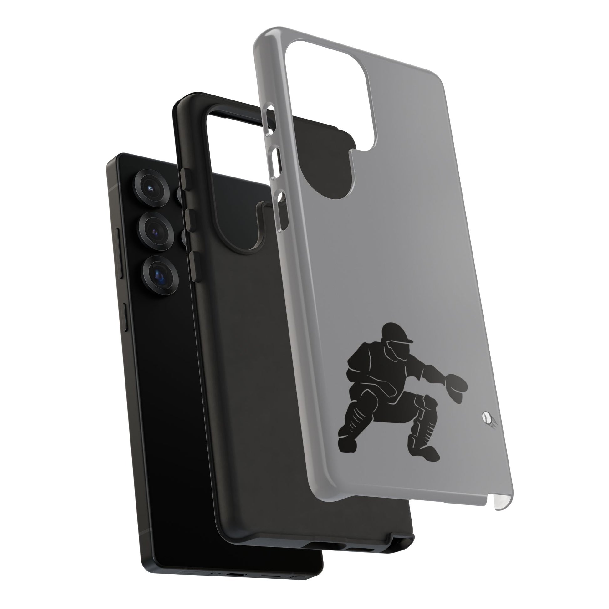 Baseball Catcher Phone Case - Tough Cases, Sports Phone Cover, Great for Athletes, Perfect Gift for Baseball Lovers, Unique Cell Phone Design - TRV
