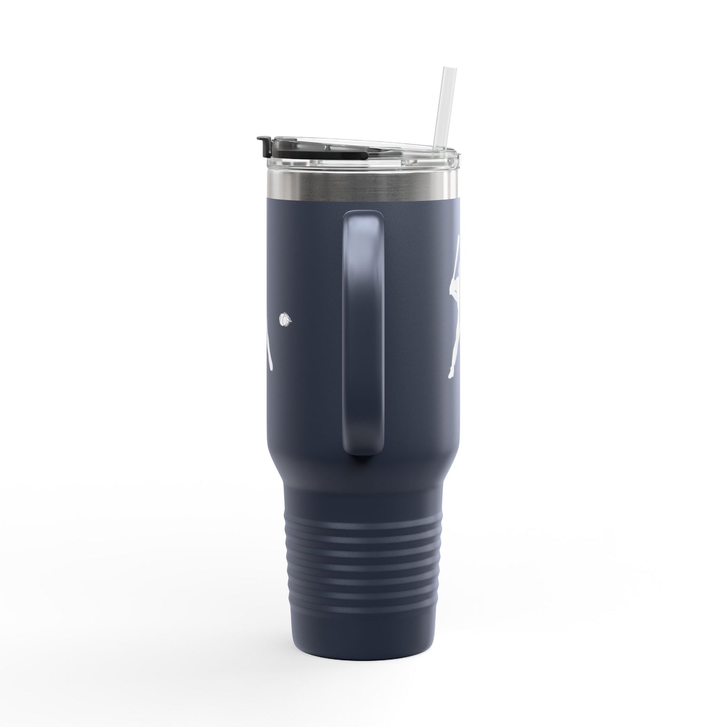 Baseball-Themed Insulated Travel Mug, Perfect for Fans & Athletes, Gift for Sports Lovers, 40oz Drinkware for Home & Road - TRV
