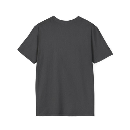 Funny alien graphic T-shirt from Printify featuring a sci-fi-inspired UFO design, perfect for casual wear and sci-fi fans.