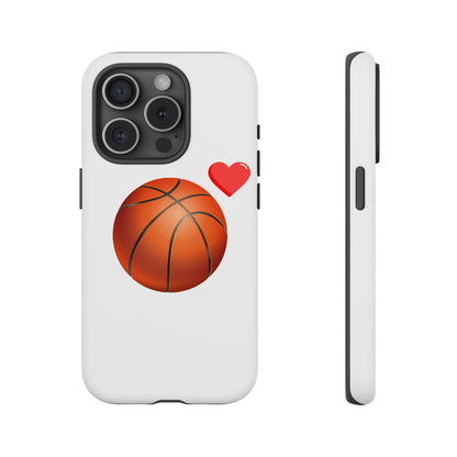 Basketball Phone Case, Love Basketball Case, Sports Gift, Athletic Style, Unique Phone Cover - TRV