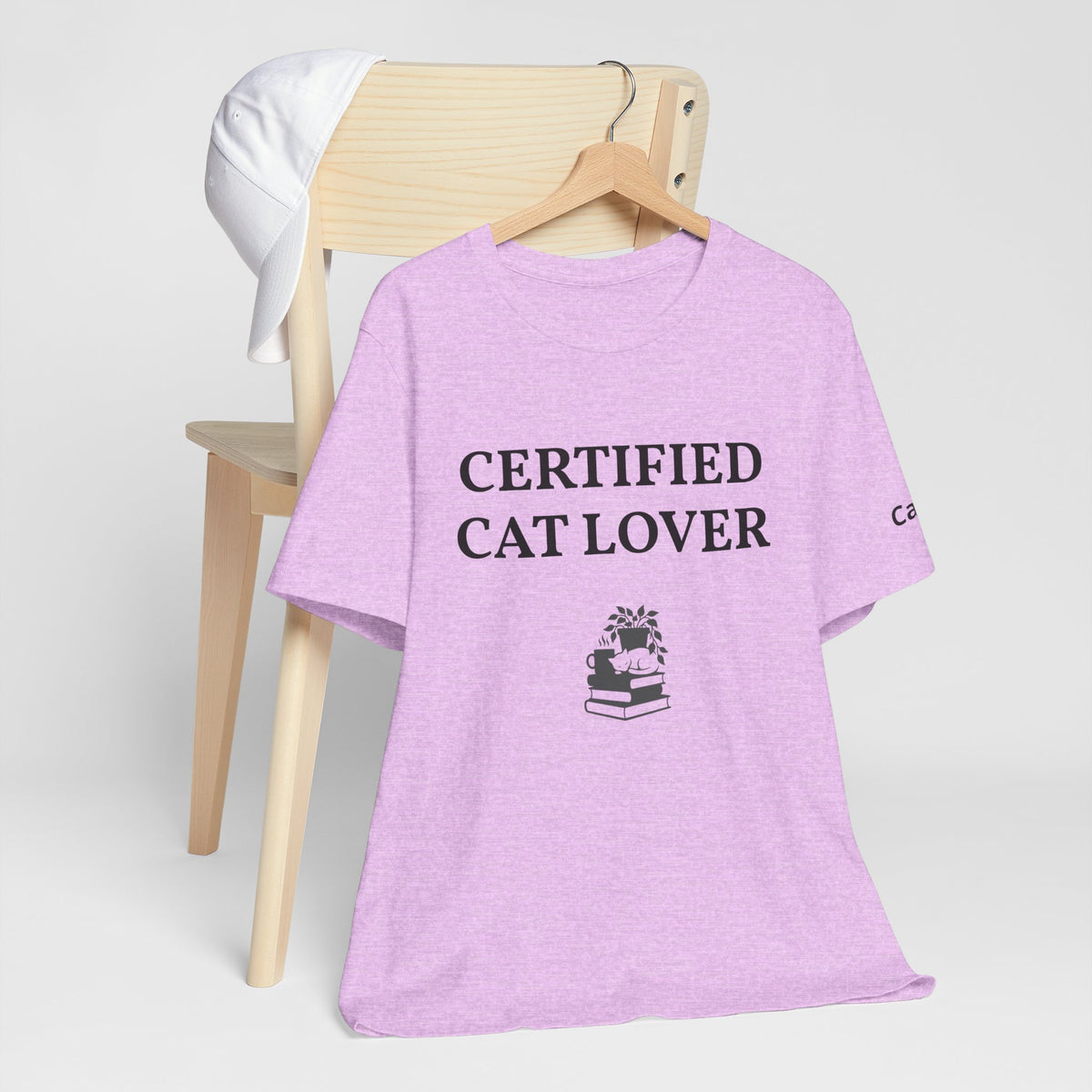 Unisex custom T-shirt by Printify with personalized design options, shown in white with a blank front.