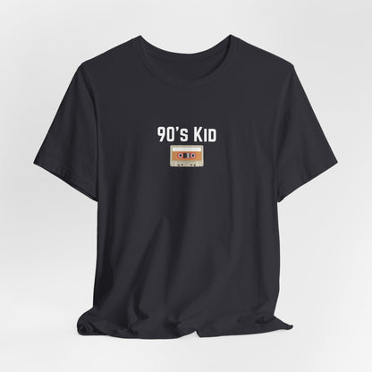 Retro Cassette Tee, Vintage Music Shirt, Unisex Short Sleeve, Gift for Music Lovers, Nostalgic Graphic Tee, Casual Wear