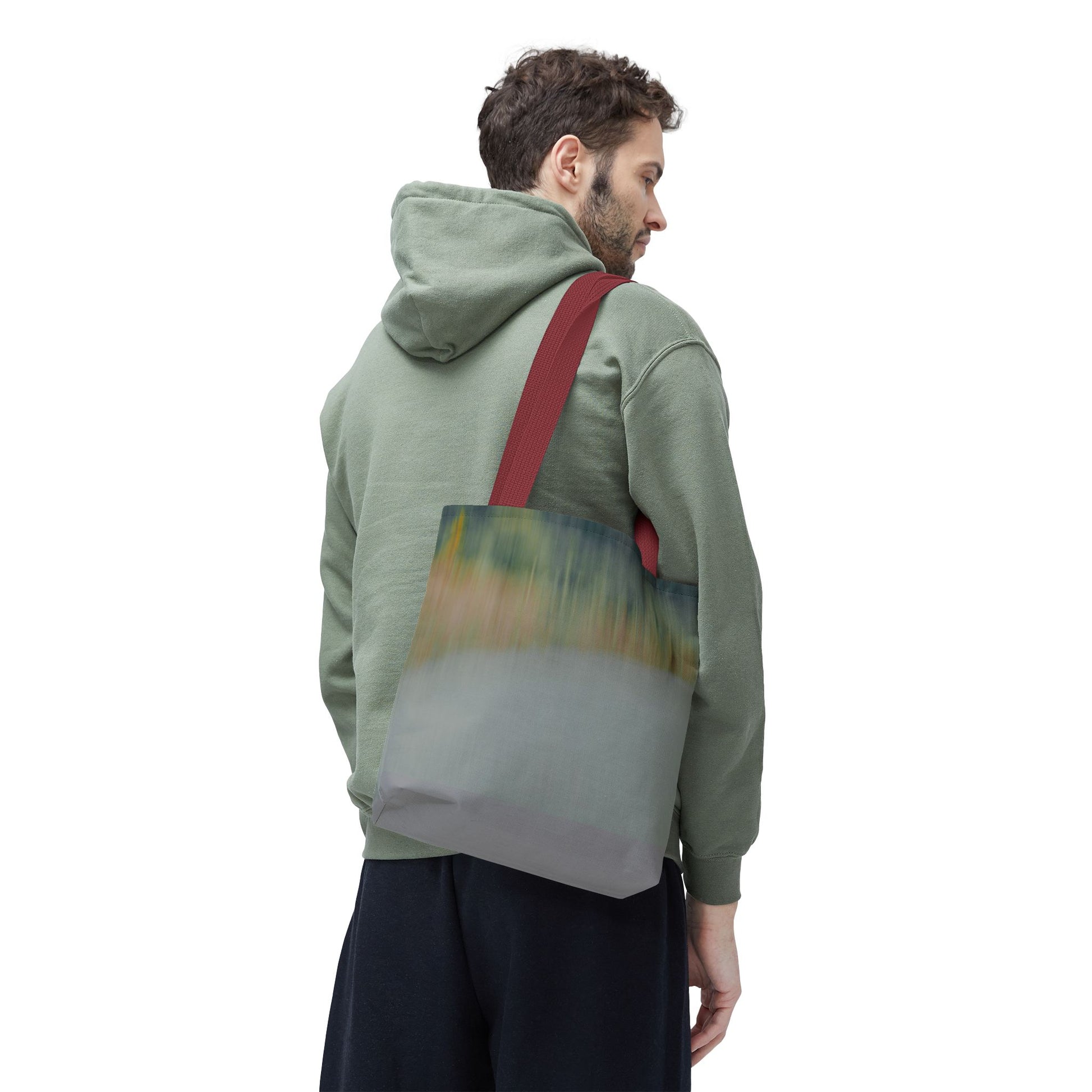 Serene Landscape Tote Bag - Stylish Eco-Friendly Carryall for Everyday Use - TRV