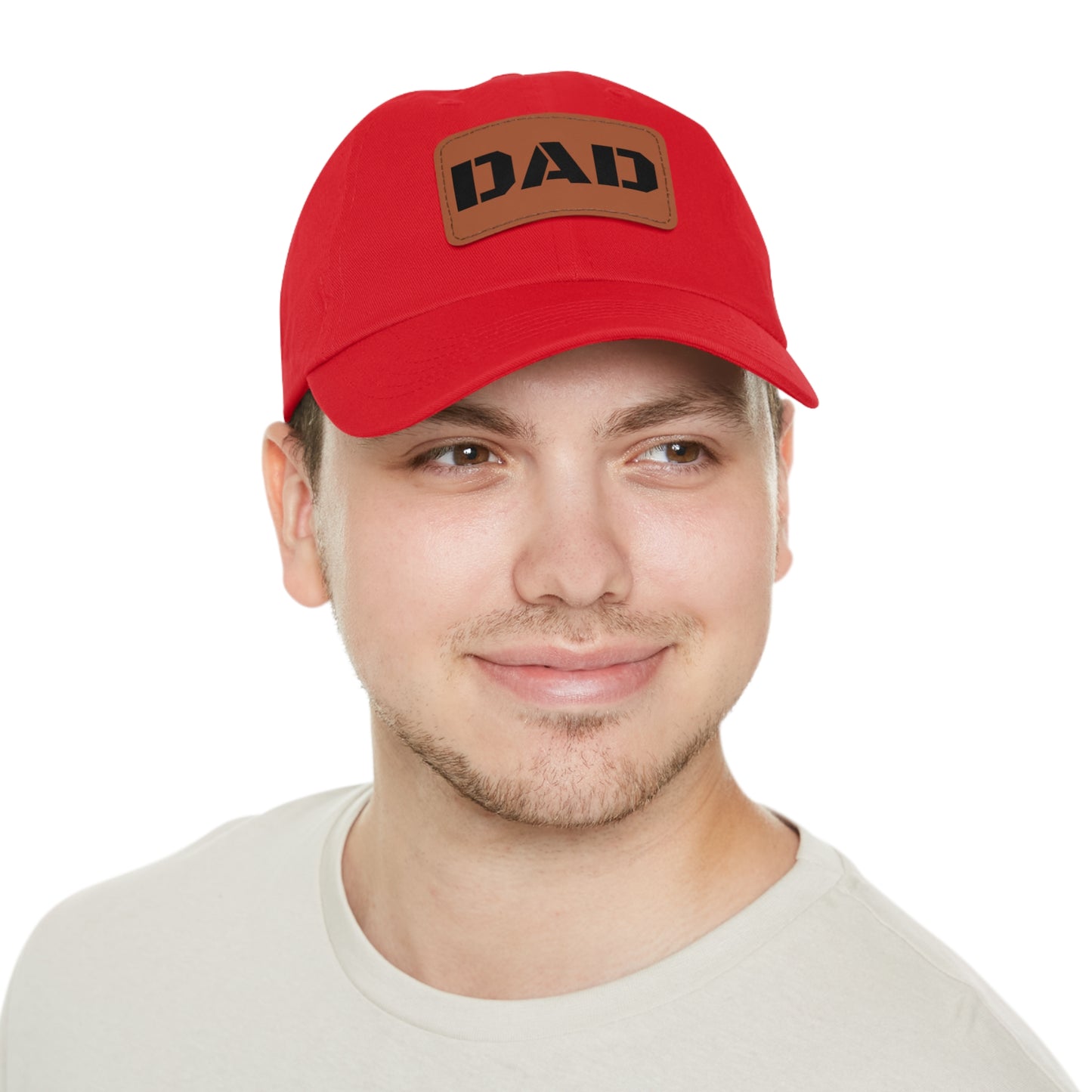Stylish Dad Hat with Leather Patch | Perfect Gift for Fathers Day, Casual Wear, Dad's Birthday, Outdoor Activities