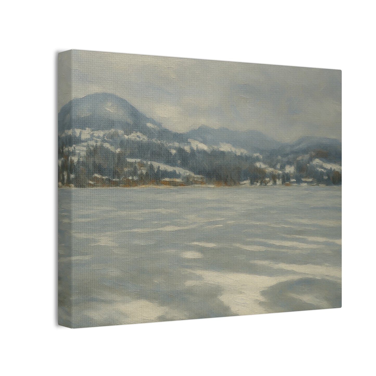 Serene Winter Landscape Canvas - TRV