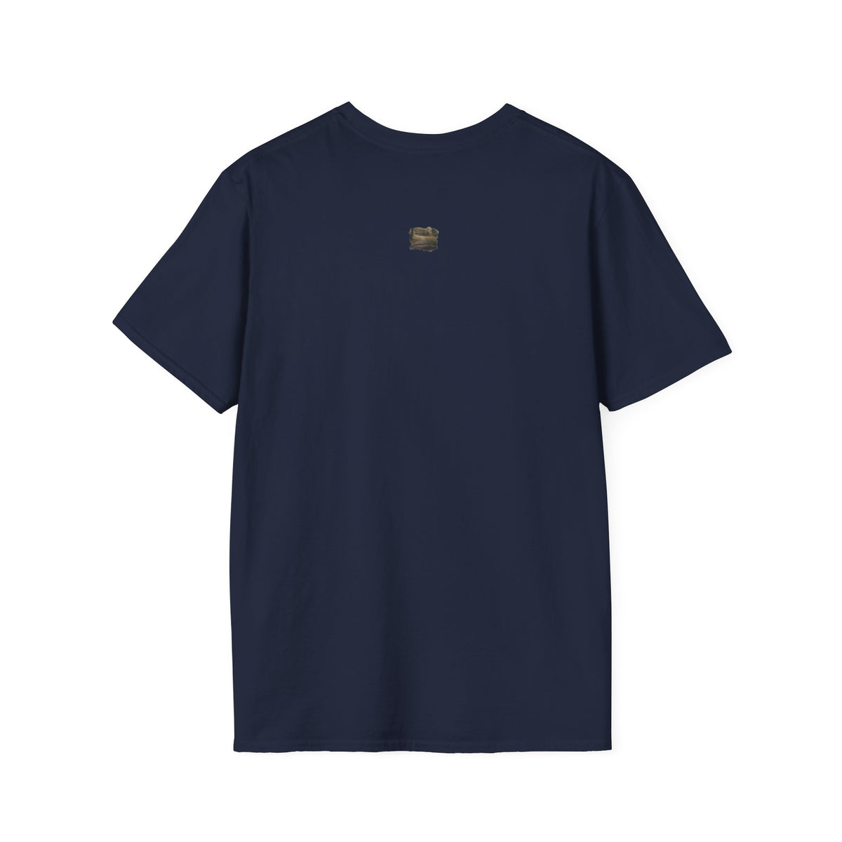Vintage forest landscape T-shirt by Printify featuring a nature pathway design in natural colors.