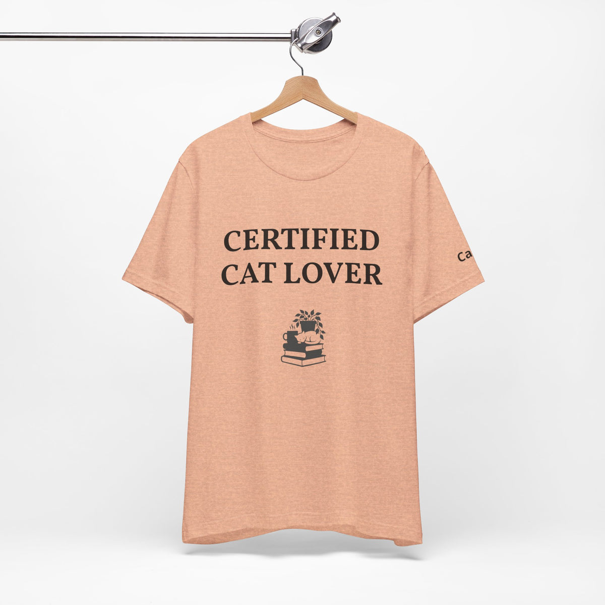 Custom unisex T-shirt by Printify featuring a blank fabric in white with a crew neck and short sleeves.
