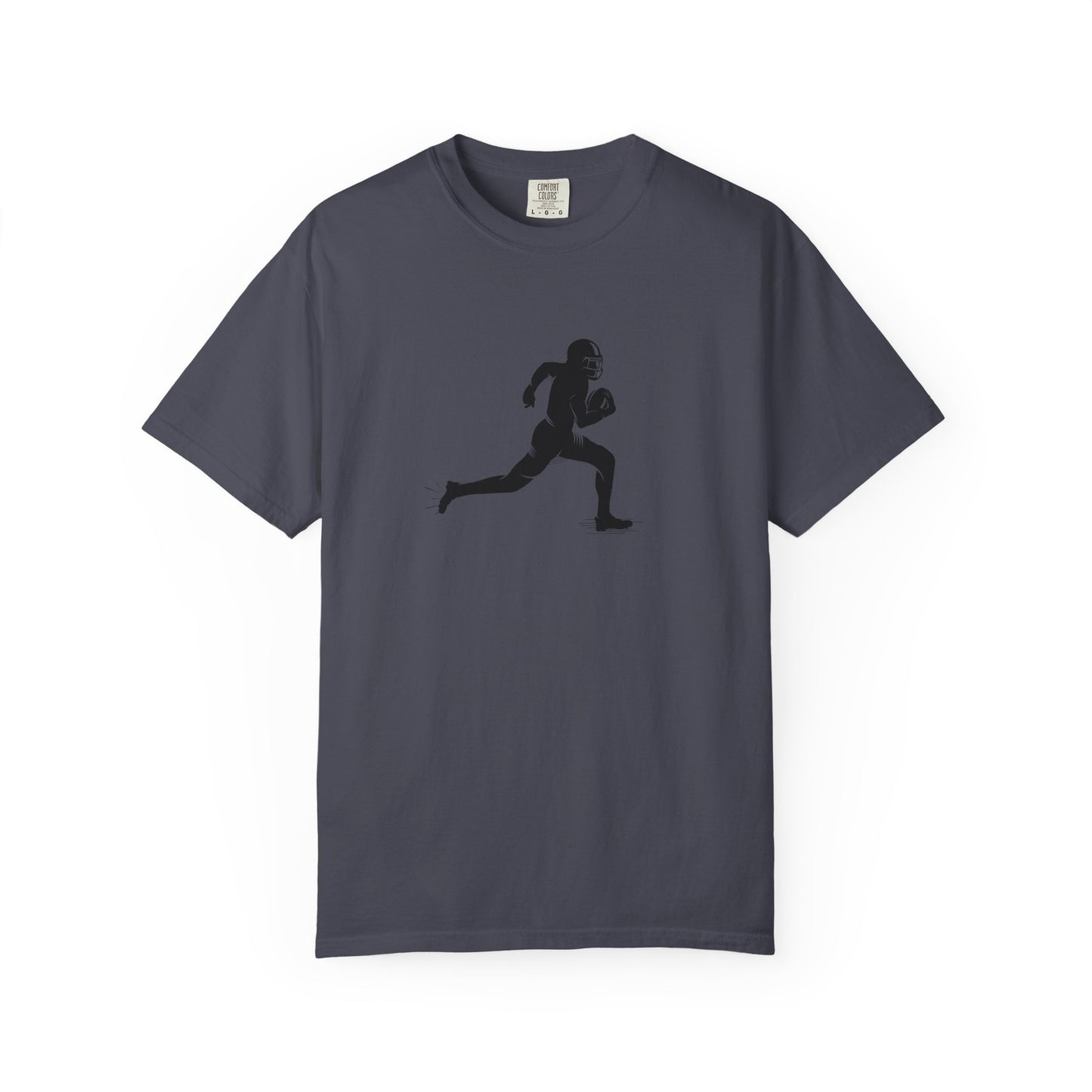 Football Player Graphic Unisex T-Shirt, Casual Sports Tee, Gift for Athletes, Workout Shirt, Everyday Wear, Unique Running Apparel
