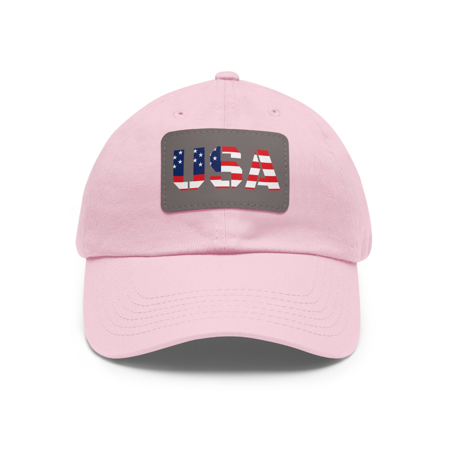 Dad Hat with USA Leather Patch - TRV