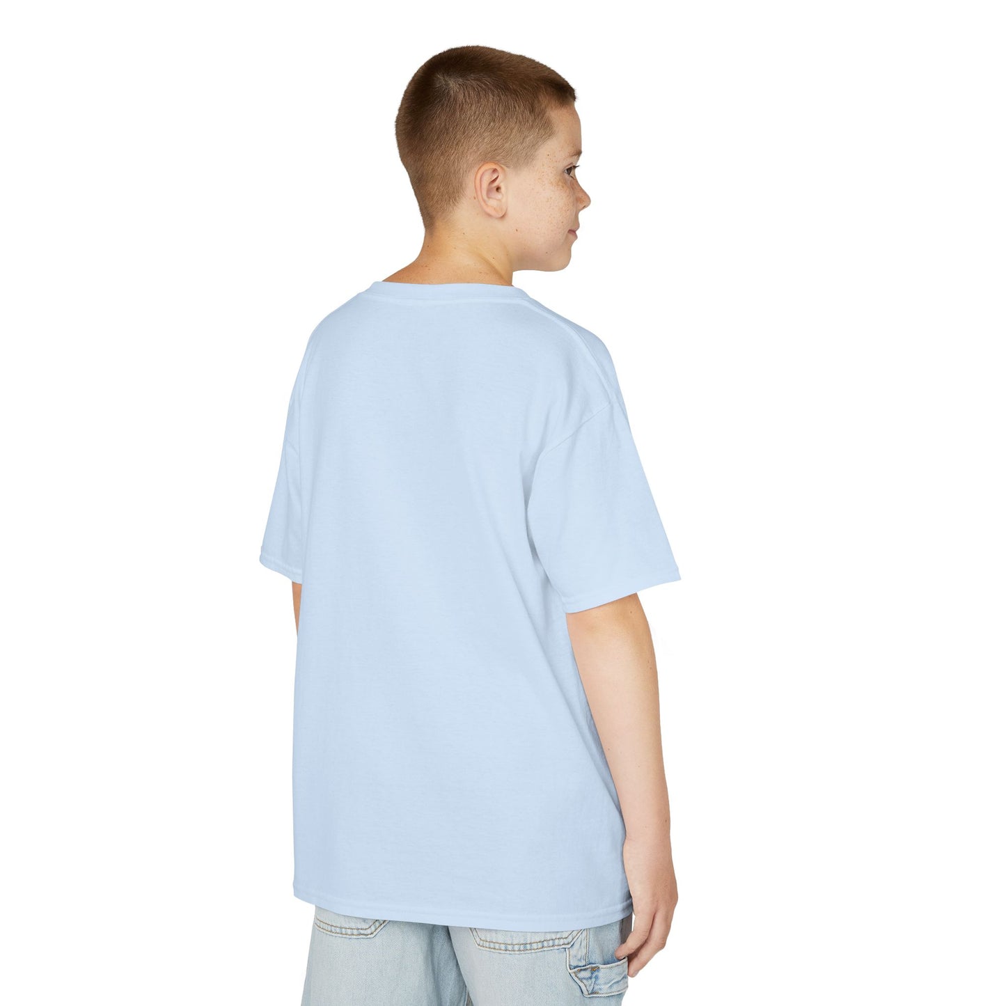 Cute Kids Heavy Cotton Tee - K-Pop Inspired Love Gesture