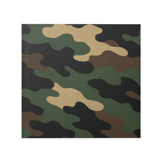 Camouflage Hardcover Photo Book — Military Camo Keepsake Album