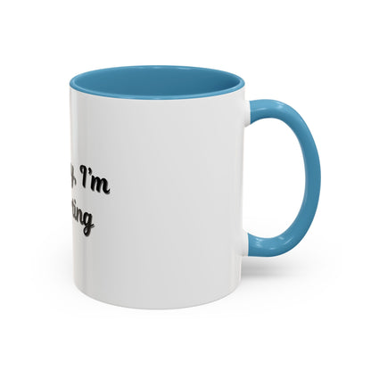Introvert Coffee Mug - Go Away, I'm Introverting - Black Accent for Relaxing Moments - TRV