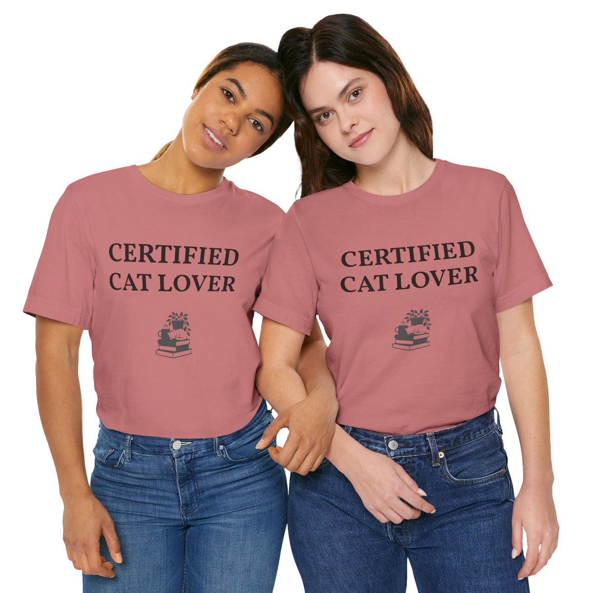 Custom unisex T-shirt from Printify with personalized design, featuring a plain fabric surface and short sleeves.