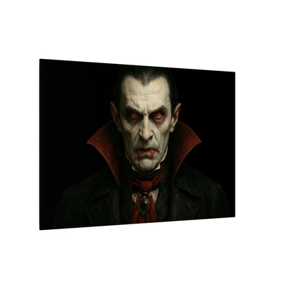 Gothic Vampire Canvas Wall Art, Spooky Decor, Halloween Home Accent, Creepy Art Piece, Horror Themed Gift