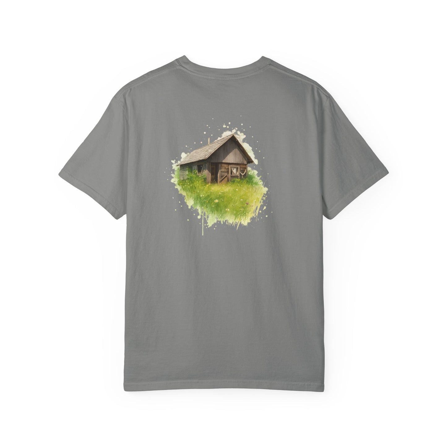 Nature-Inspired Unisex Garment-Dyed T-Shirt, Eco-Friendly Tee, Summer Casual Wear, Gift for Nature Lovers, Relaxed Fit T-Shirt - TRV