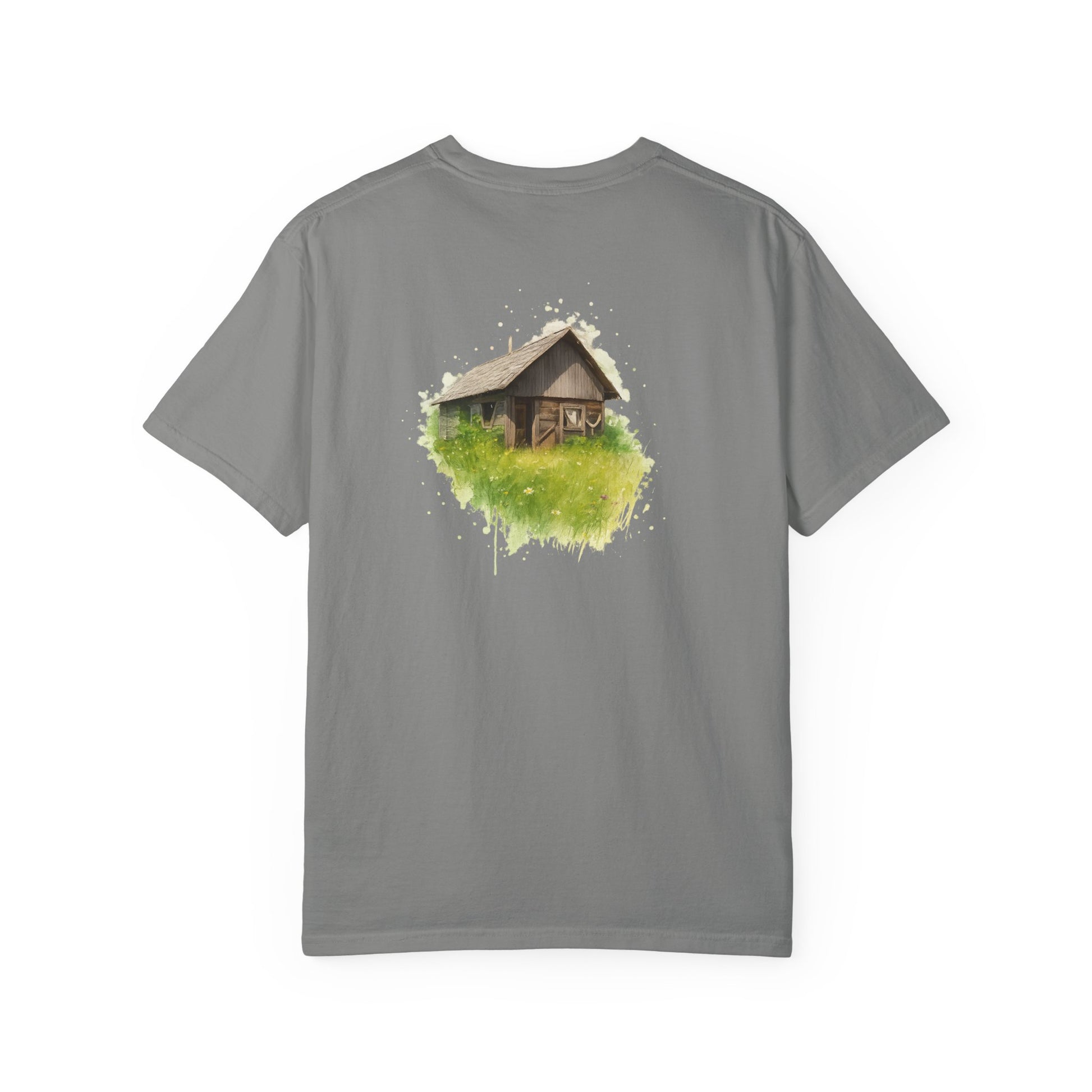 Nature-Inspired Unisex Garment-Dyed T-Shirt, Eco-Friendly Tee, Summer Casual Wear, Gift for Nature Lovers, Relaxed Fit T-Shirt - TRV