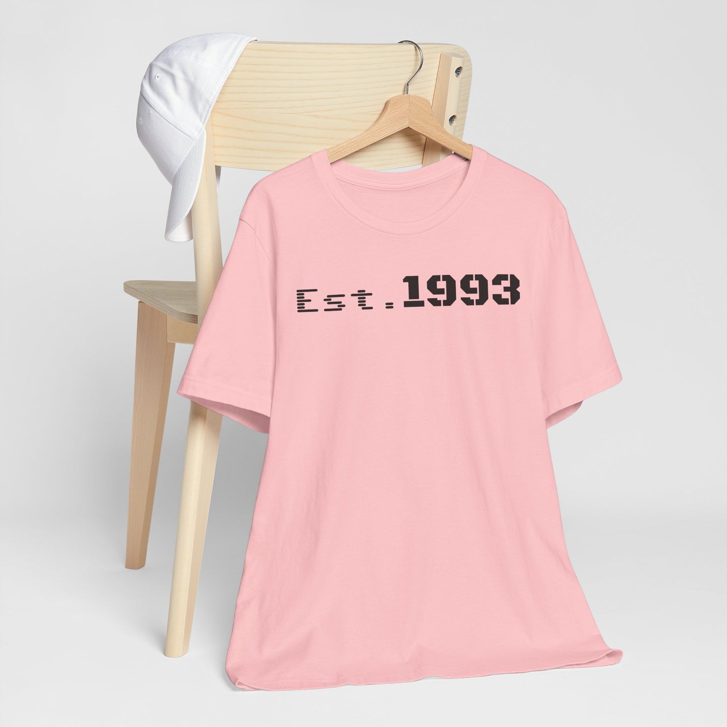 Est. 1993 Unisex Short Sleeve Tee - Perfect for Birthdays, Nostalgia, Casual Wear, Gifts, and Celebrations - TRV
