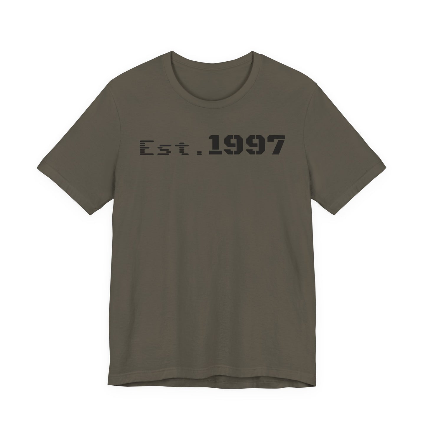 Est. 1997 Unisex Jersey Short Sleeve Tee - Vintage Style, Perfect for Birthdays, Casual Wear, Gifts, Anniversaries, Retro Fashion
