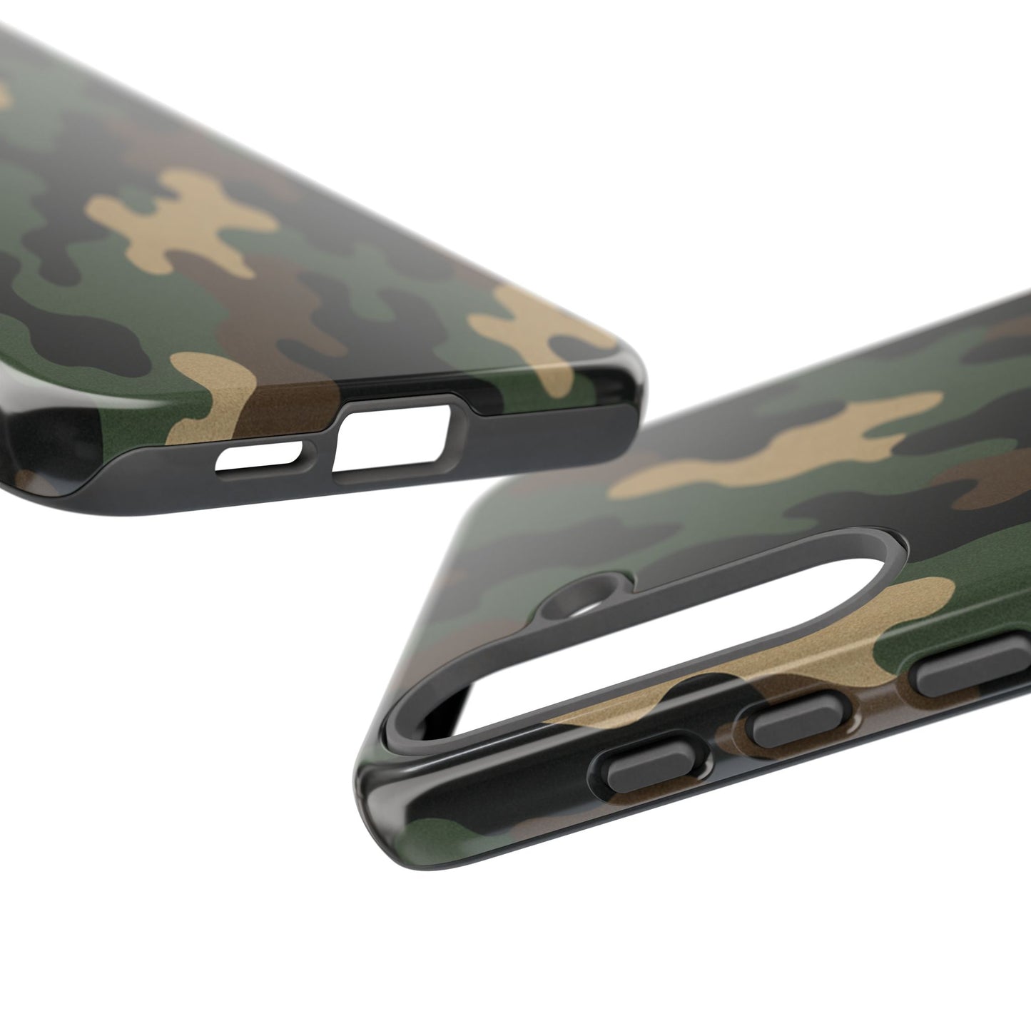 Camouflage Phone Case, Tough Cases, Military Style, Unique Phone Accessories, Gift for Him, Durable Phone Cover - TRV
