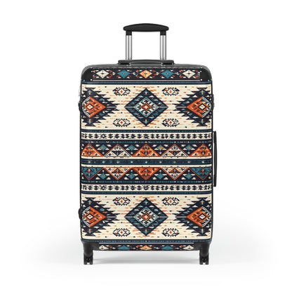 Aztec Travel Suitcase – Southwestern Pattern Carry-On Luggage