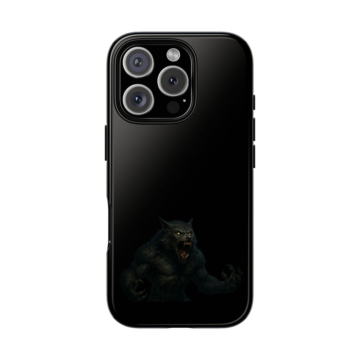 Werewolf Phone Case, dark monster graphic tough protective case - view 48