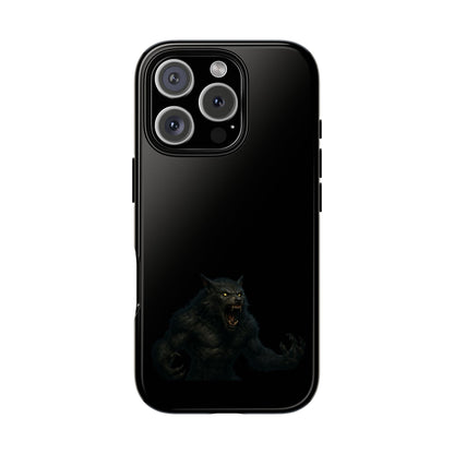 Werewolf Phone Case, dark monster graphic tough protective case - view 48