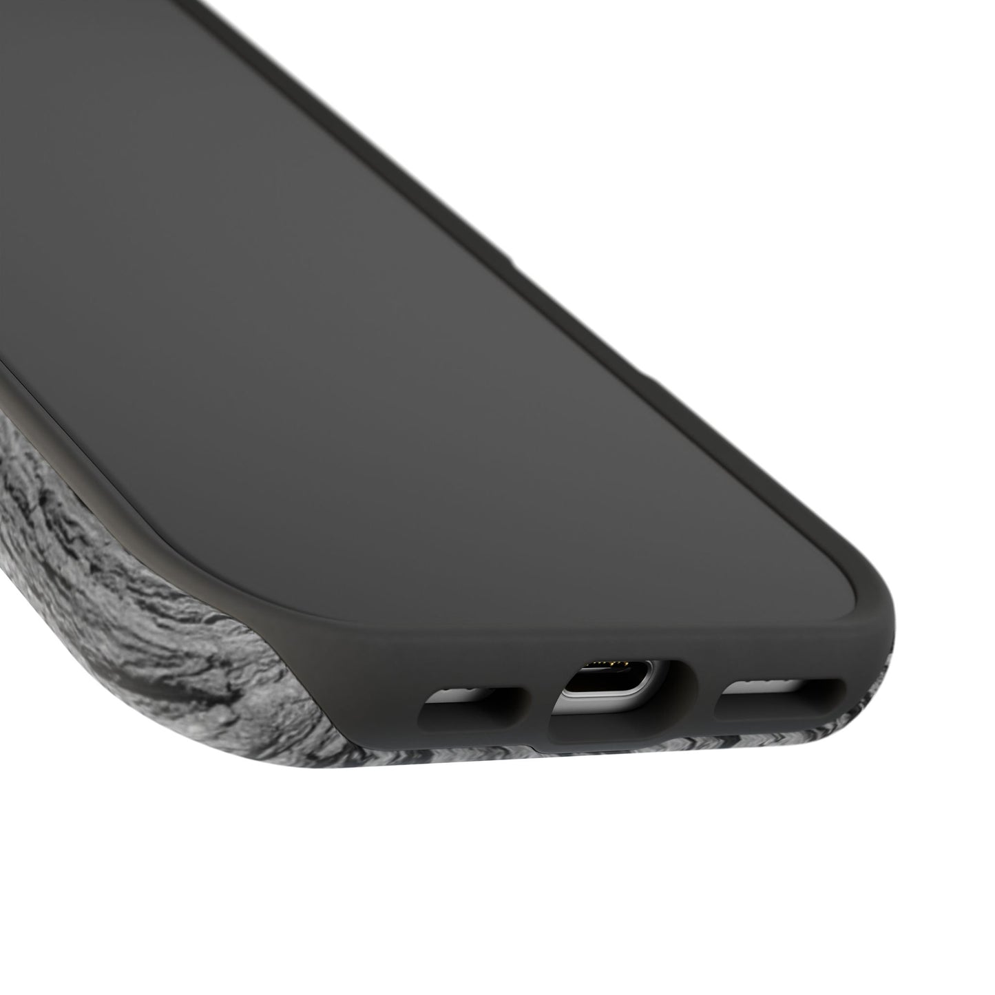 Bark Texture Magnetic Impact Phone Case