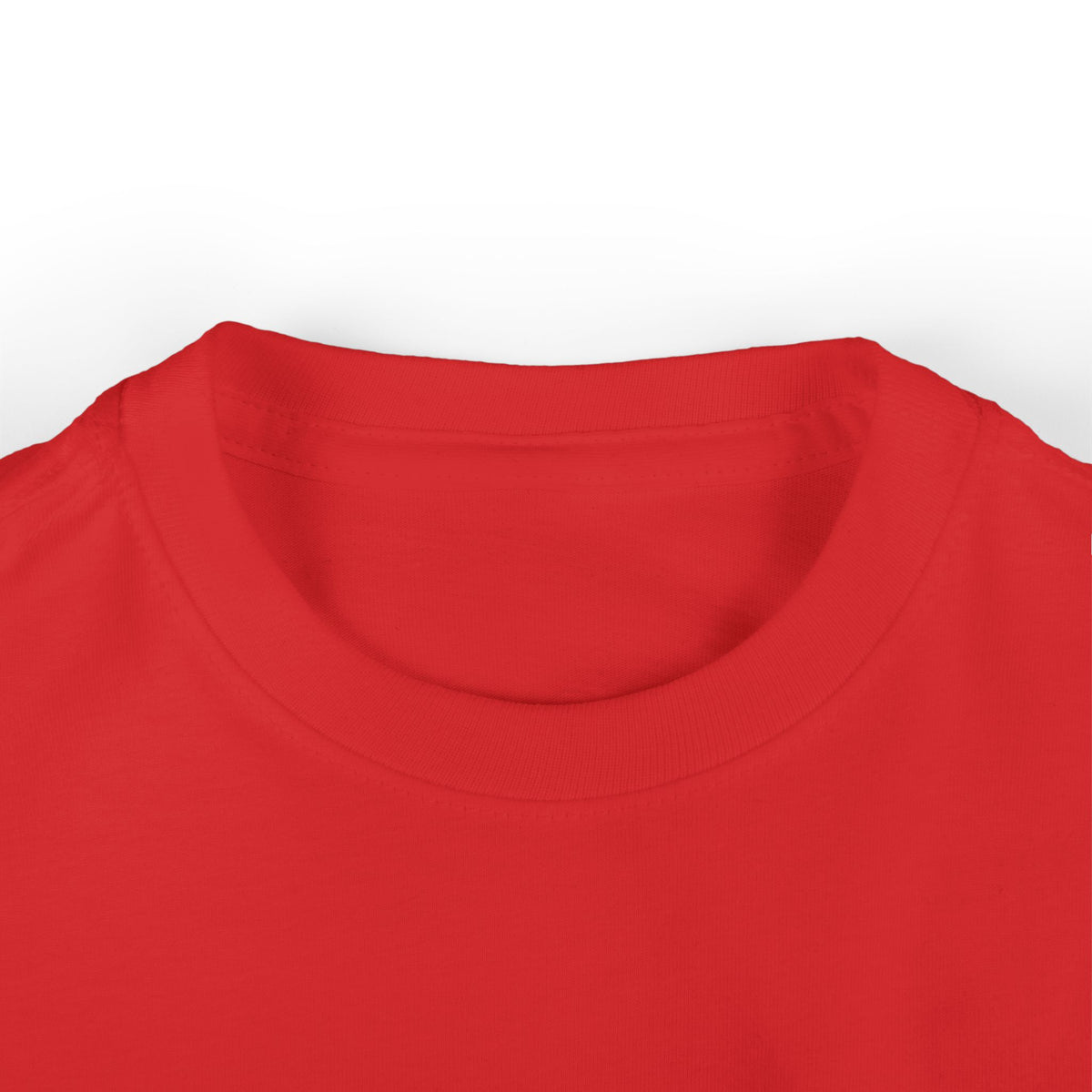 Infant baby T-shirt with "Born in the USA" patriotic print, kids clothing by Printify, featuring a lightweight cotton design.