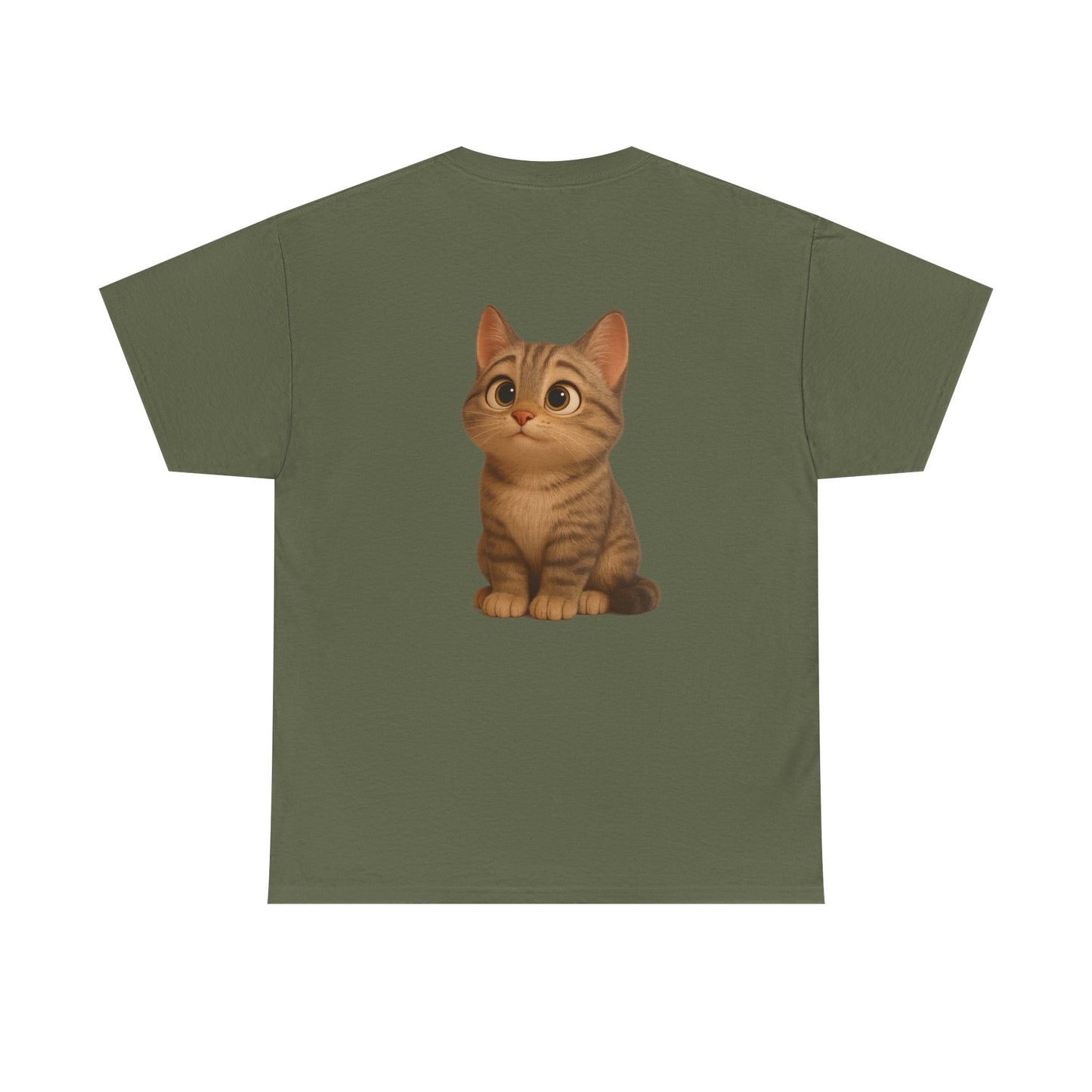 Adorable Cat Graphic Tee, Cute Pet Lover's Shirt, Animal Lover's Gift, Cozy Everyday T-Shirt, Perfect for Cat Lovers