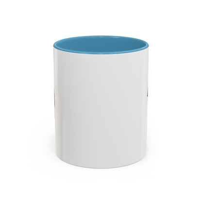 Black accent Dripping Bite coffee mug by Printify, 11oz or 15oz, featuring a unique dripping bite design on ceramic mug.