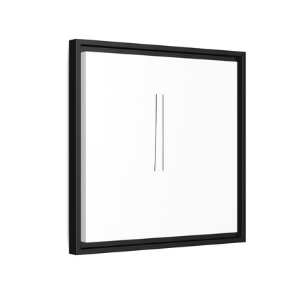 Minimal Line Art | Matte Canvas Framed