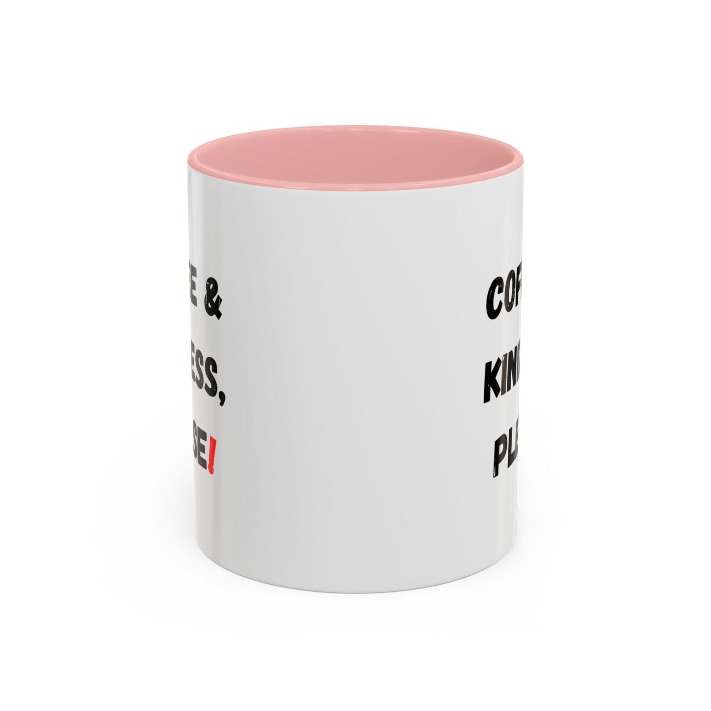 Coffee & Kindness Mug - Inspirational Coffee Cup, Gift for Friends, Office Decor, Encouragement, Morning Motivation