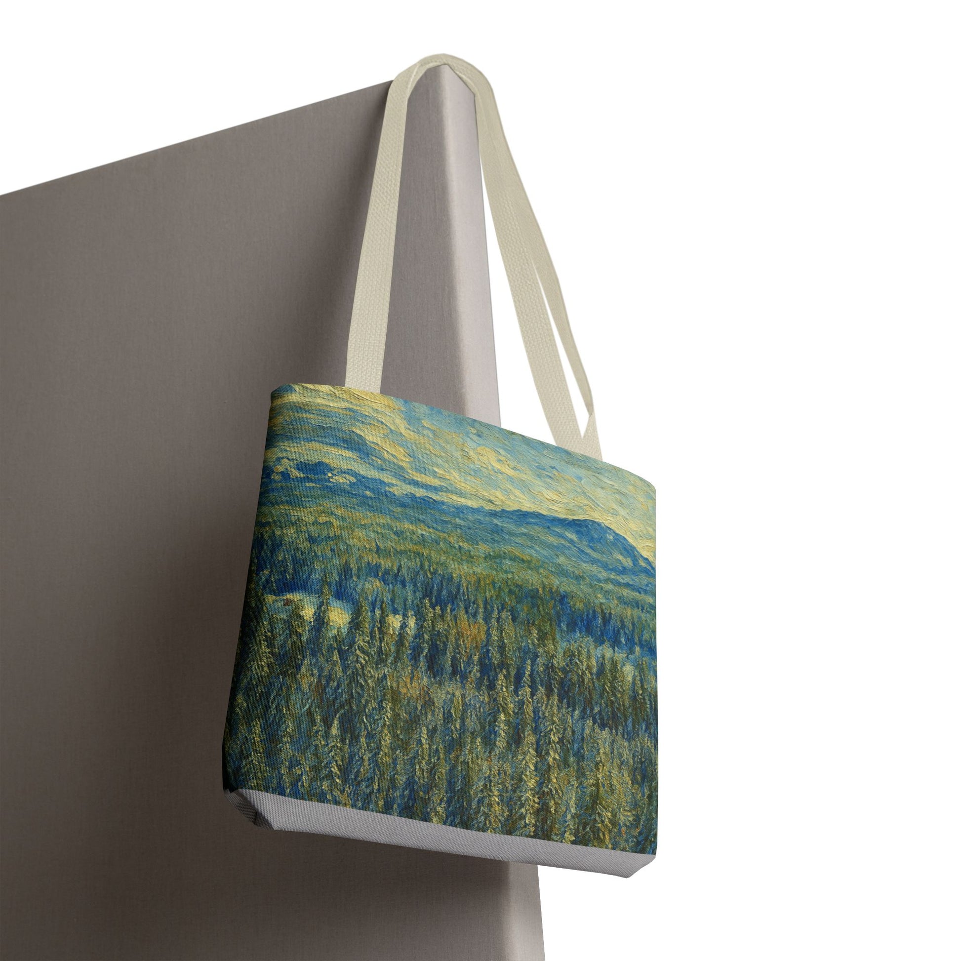 Nature-Inspired Tote Bag, Eco-Friendly Carryall, Bohemian Style Purse, Art Tote, Great Gift for Nature Lovers, Shopping Bag, Travel [...] - TRV