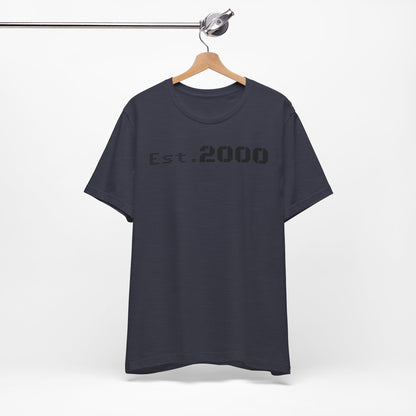 Est. 2000 T‑Shirt — Born in 2000 Retro Pixel Tee
