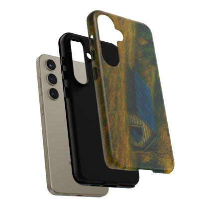 Artistic Phone Case by Tough Cases, Nature-Inspired Phone Protection, Unique Gift for Nature Lovers, Stylish Accessory, Fall Aesthetic - TRV