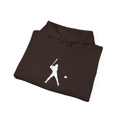 Sporty Unisex Baseball Hooded Sweatshirt, Casual Hoodie for Athletes, Perfect for Gifts, Comfy Streetwear, Ideal for Sports Events, Personal Use - TRV