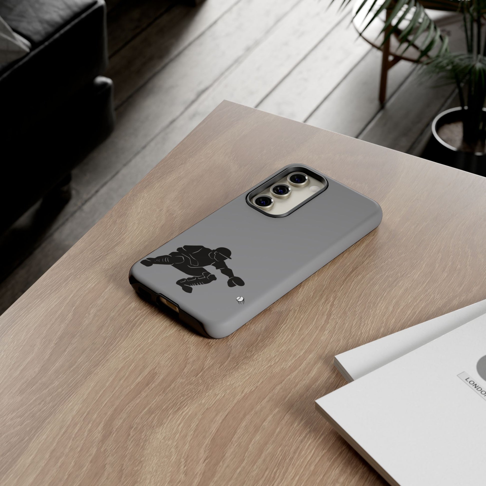 Baseball Catcher Phone Case - Tough Cases, Sports Phone Cover, Great for Athletes, Perfect Gift for Baseball Lovers, Unique Cell Phone Design - TRV