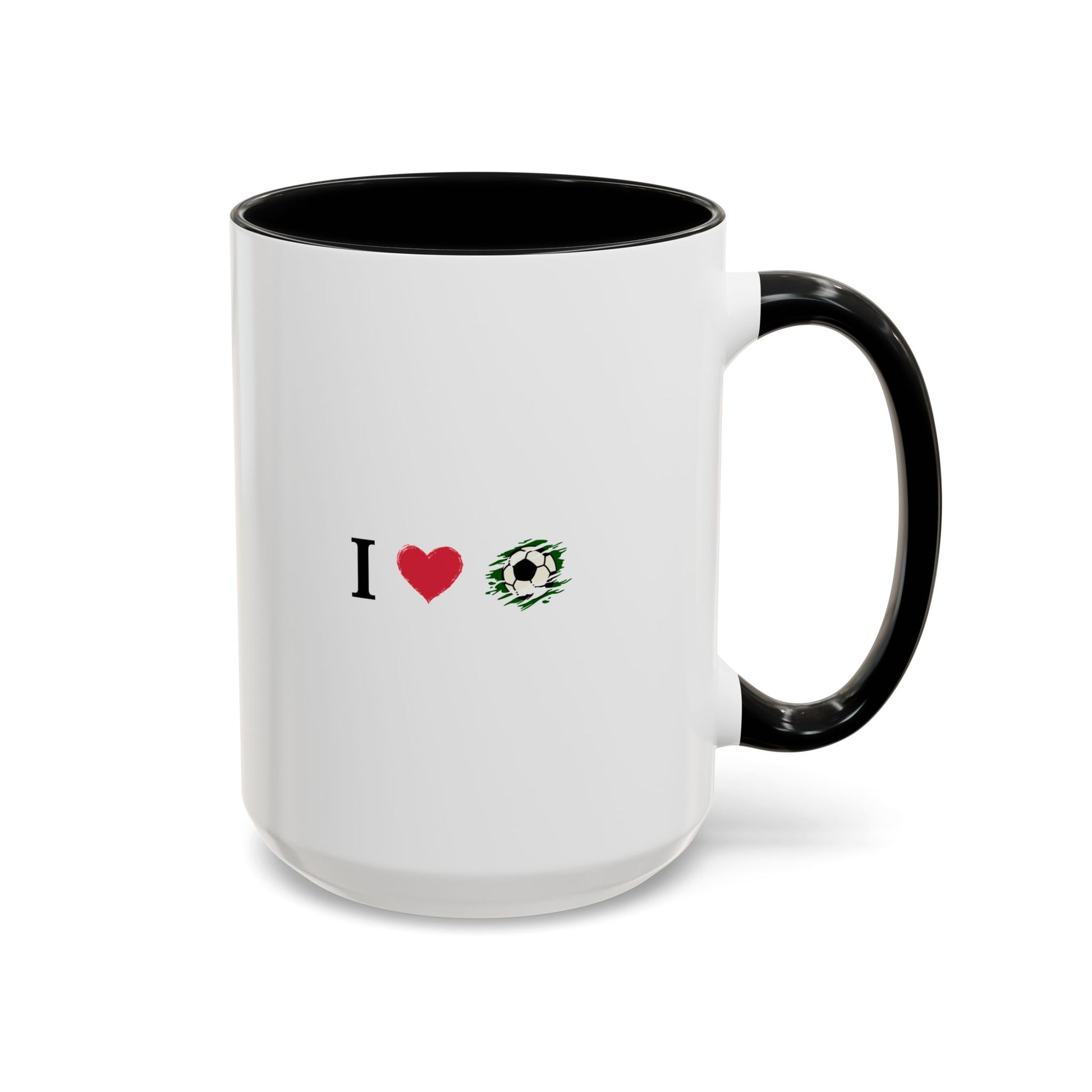 Soccer Love Mug - Accent Coffee Mug (11 & 15oz) | Perfect Gift for Soccer Fans, Sports Gifts, Customized Mugs, Birthday Present, Fan [...] - TRV