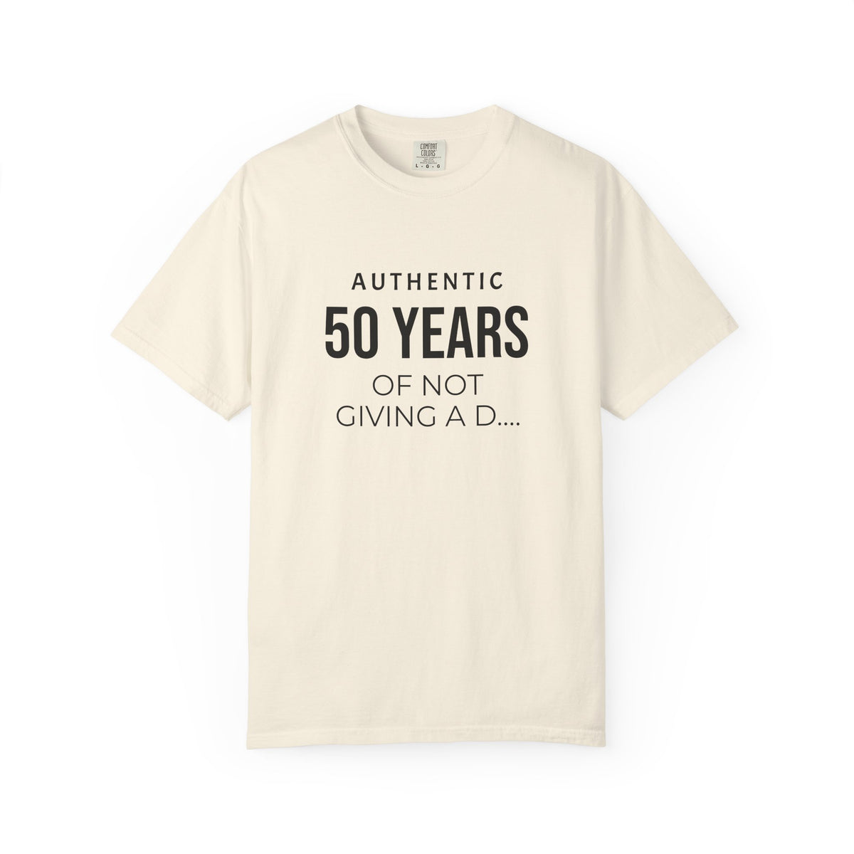 Custom garment-dyed T-shirt by Printify, showing a soft, colorful cotton tee with a relaxed fit and vibrant dyeing details.