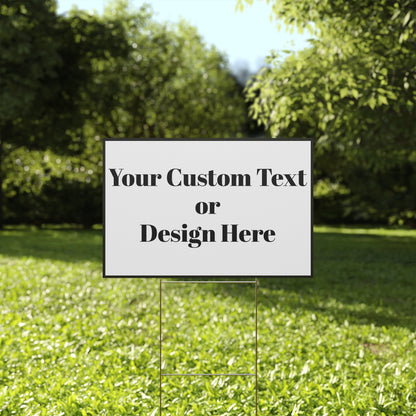 Personalized garden flag for outdoor decor, featuring customizable design for events, made by Printify.
