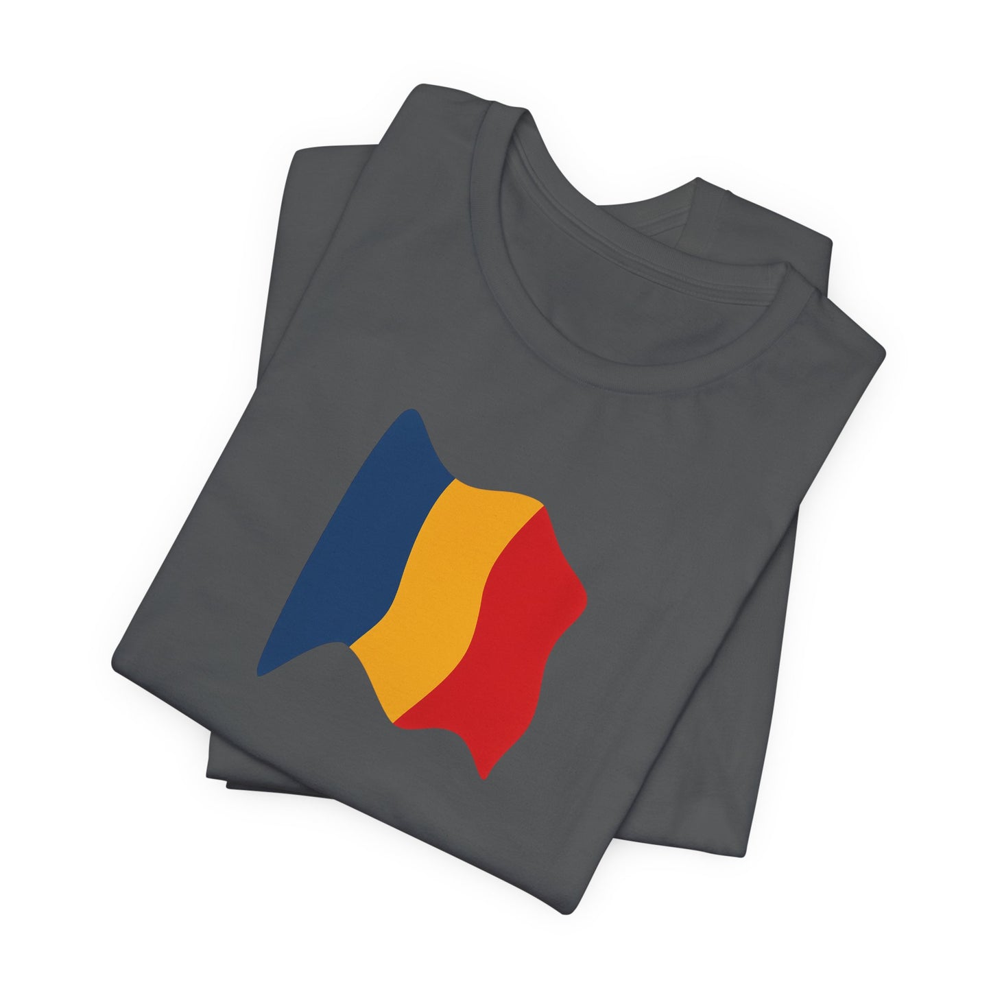 Romanian Flag Unisex Short Sleeve Tee, Casual Shirt, Travel T-Shirt, Gift for Romanians, Summer Outfit, Everyday Wear