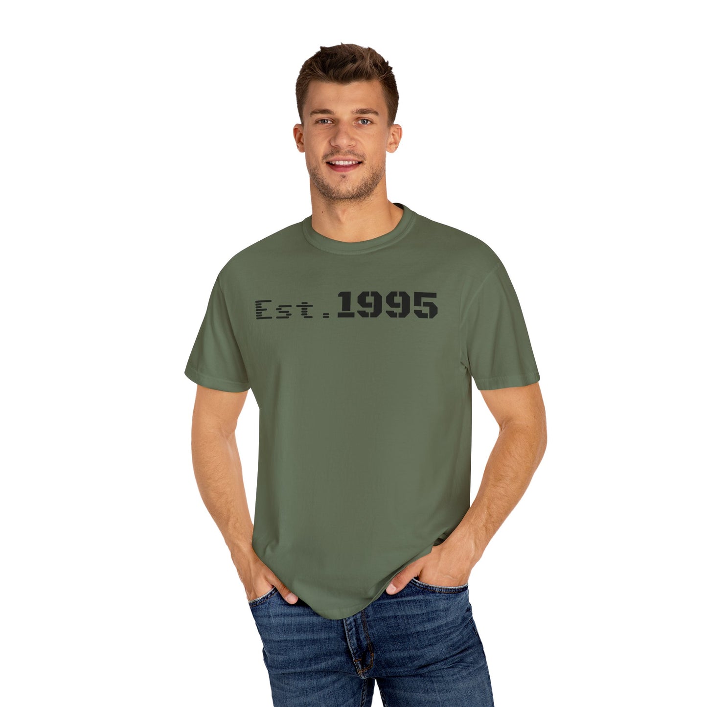 Vintage Est. 1995 T-Shirt, Retro Unisex Tee, Perfect Gift for Birthdays, Casual Wear, Nostalgic Apparel - TRV