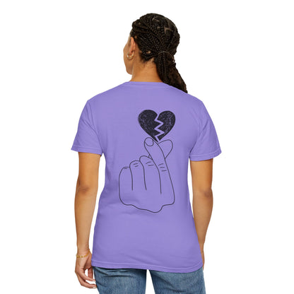 Heartbreak Unisex Garment-Dyed T-Shirt - Trendy Casual Tee for Self-Expression